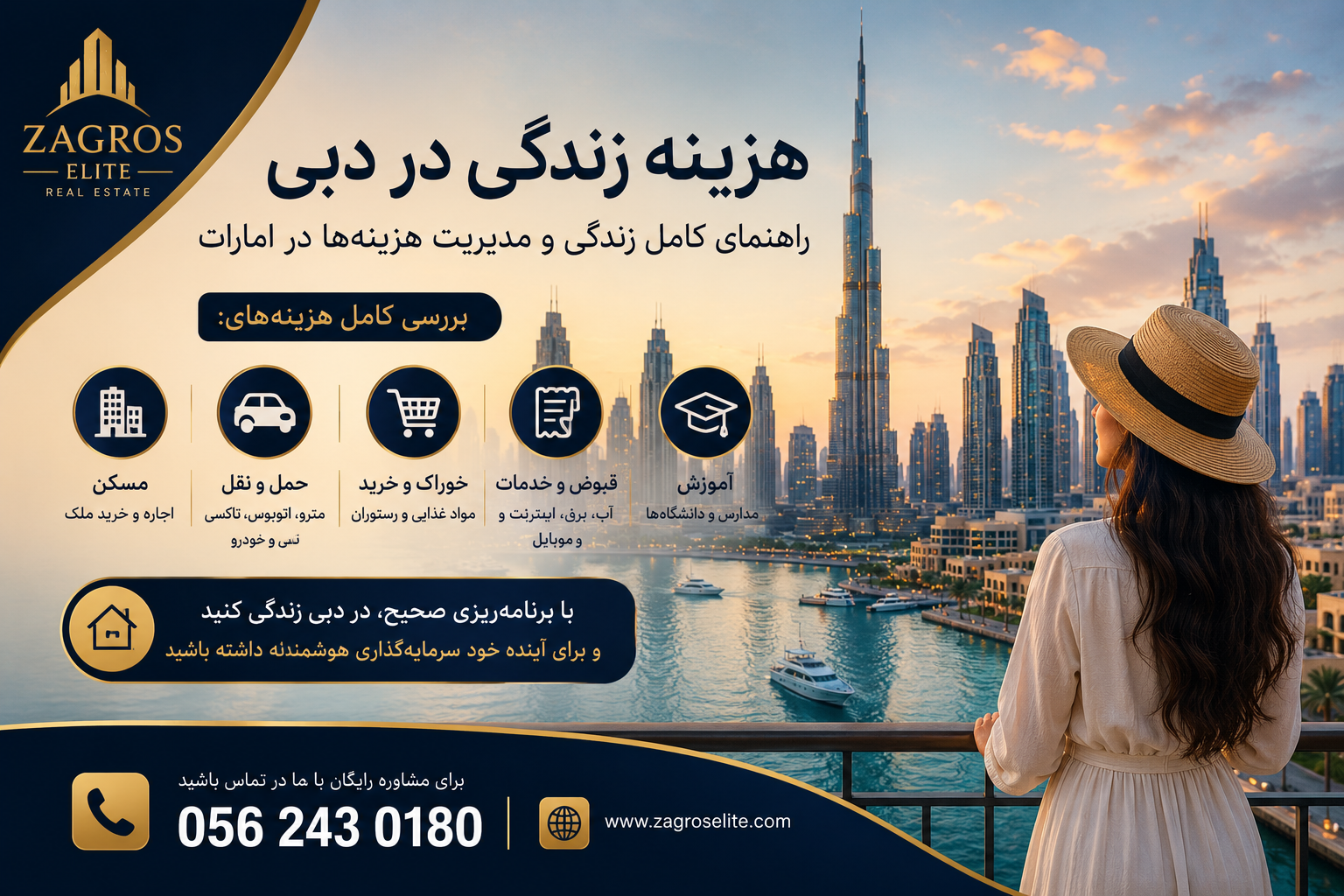 هزینه زندگی در دبی | راهنمای کامل هزینه های زندگی در امارات